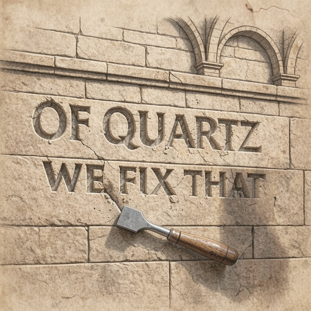 Of Quartz We Fix That.